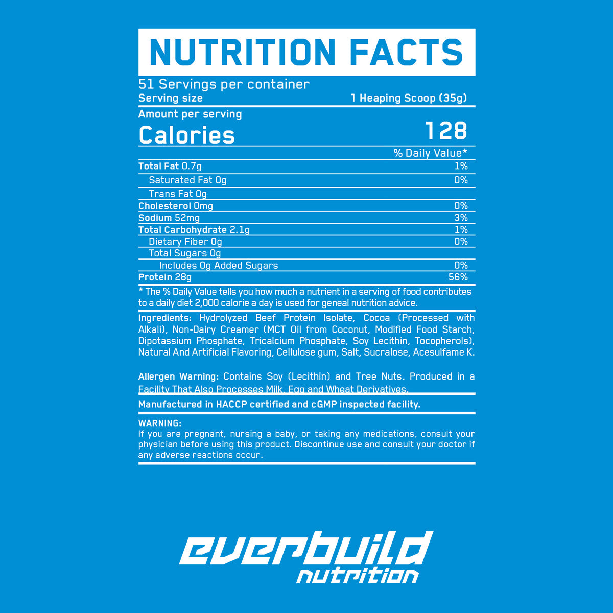 Isolado de proteína BEF 100% premium - 1,816 kg