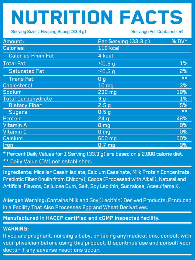 Micellar Casein Build - 1.816 KG