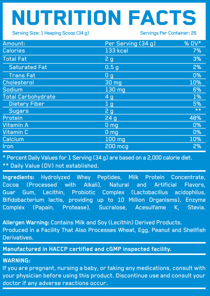 „Ultra Premium VHEI“ baltymų statyba - 0,908 kg