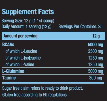 BCAA+glutamina CSPRES 0,300 kg