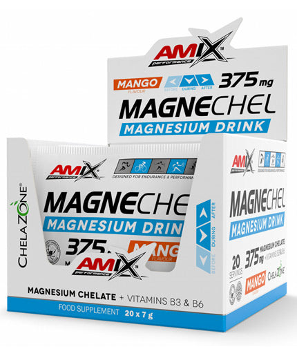 MagneChel / Magnesium Bisglycinate Chelate / 20 x 7 g