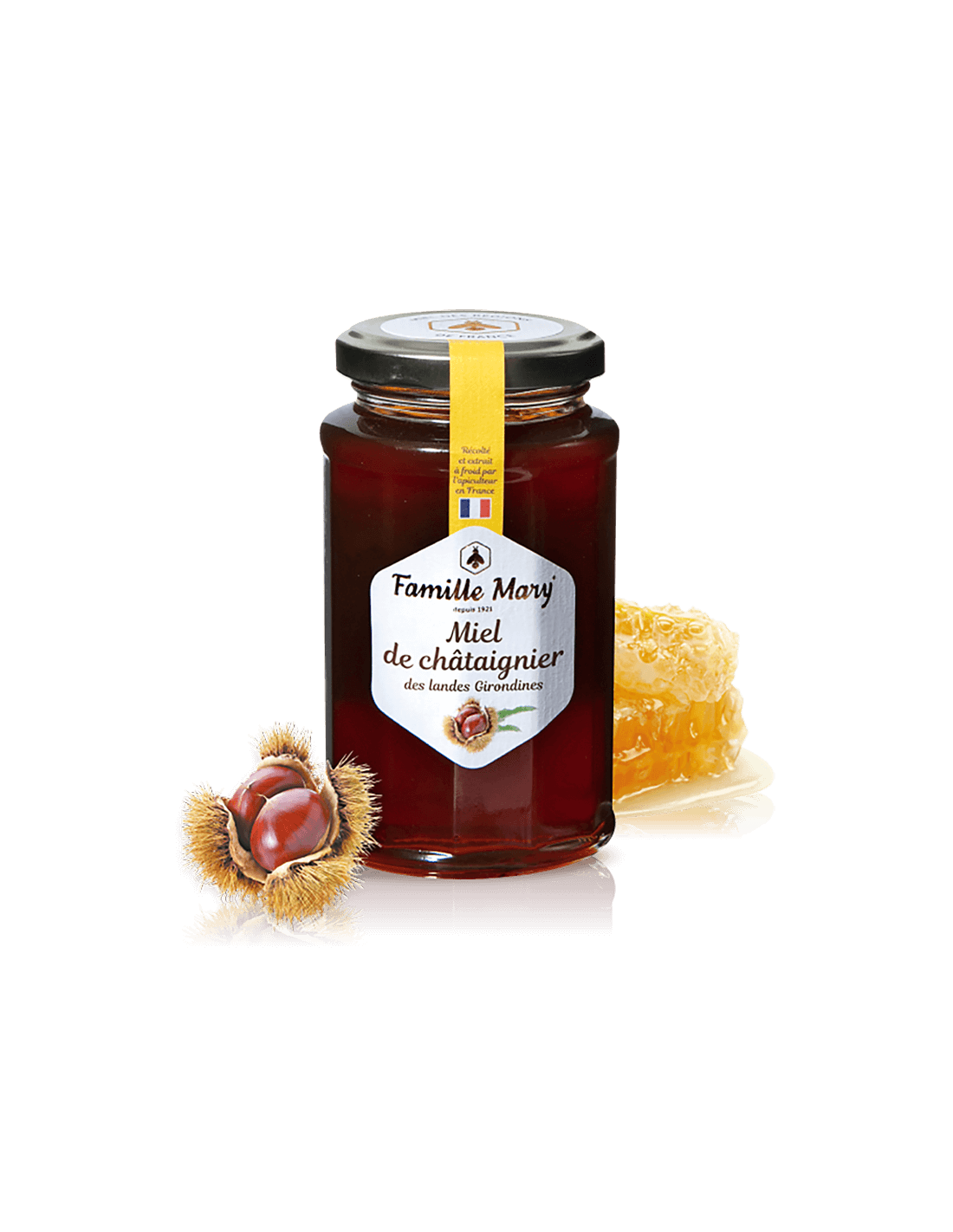 Miel de castaño francés /de la región de Girondin /, 360 g