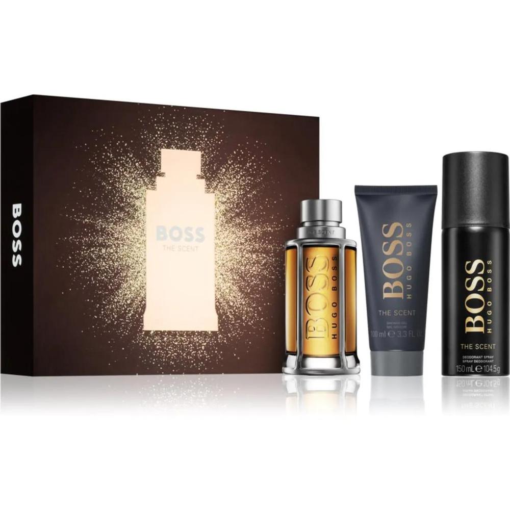 Hugo Boss The Tha Senta eu de toiyyi 100ml Desodorante 150ml Gel Ducha 100ml