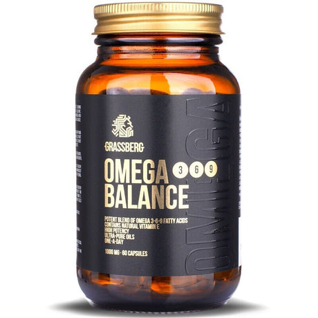 GRASSBERG Omega 3-6-9 Balance 1000 mg  60/90 Caps - Feel You