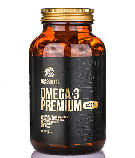 GRASSBERG Omega-3 Premium 1200 mg  90 Softgels - Feel You