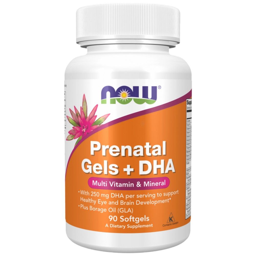 Prenatal + DHA - 90 gel capsules