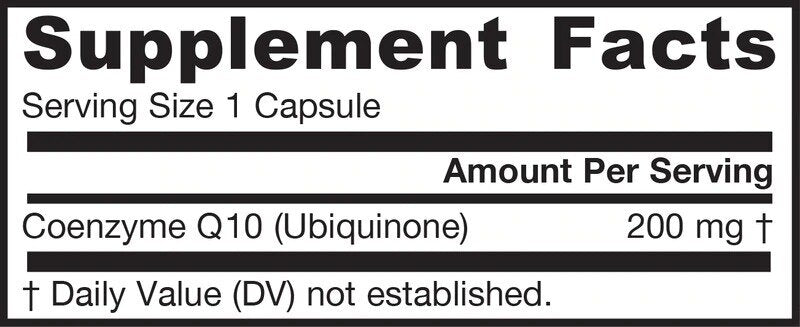 Co-Q10 (Ubiquinone) 200 mg - 60 капсули - Feel You