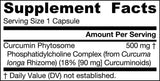 Curcumin Phytosome 500mg - Куркумин (60 капсули) - Feel You