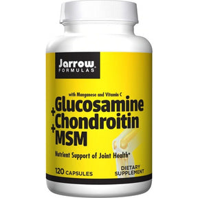 Glucosamine Chondroitin MSM - Glucosamine Chondroitin MSM 120 capsules - Nutra Best Europe
