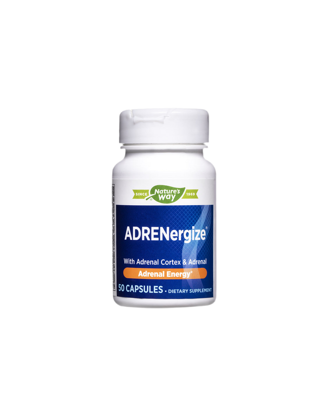 ADRENergize - Срещу стрес и в подкрепа на надбъбречната жлеза, 50 капсули Nature’s Way - Feel You