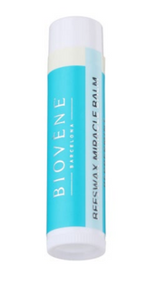 Bálsamo labial con cera de abejas y menta - frescura y protección - 4 piezas
