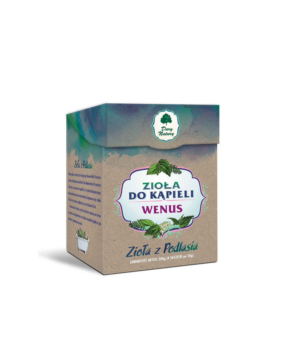 Zioła kąpielowe Wenus, 4 saszetki x 50 g