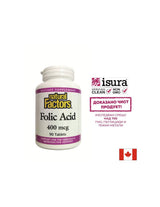 Kwas foliowy 400 mcg - 90 tabletek