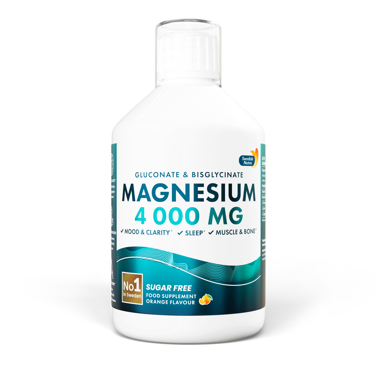 Liquid Magnesium 4000 (Bisglycinate and Gluconate) | 500 ml