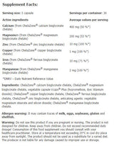 ChelaZone® MultiChel® Complete 6 Bisglycinate Chelate / 90 Vcaps