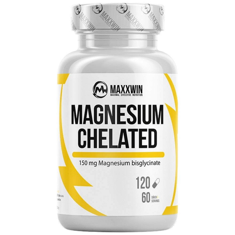 Magnesium chelated bisglycinate - 120 capsules