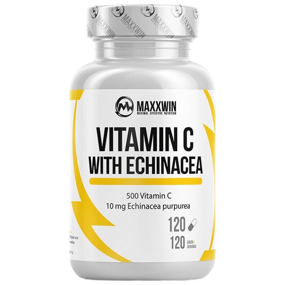 Vitaminas C 500 + Echinacea - 120 kapsulės