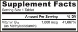 Methyl B-12 1000 mcg - 100 Подезични таблетки - Feel You