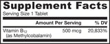 Metil B-12 500 mcg - 100 comprimate masticabile