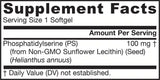 PS 100 / Phosphatidylserine - 60 Гел капсули - Feel You