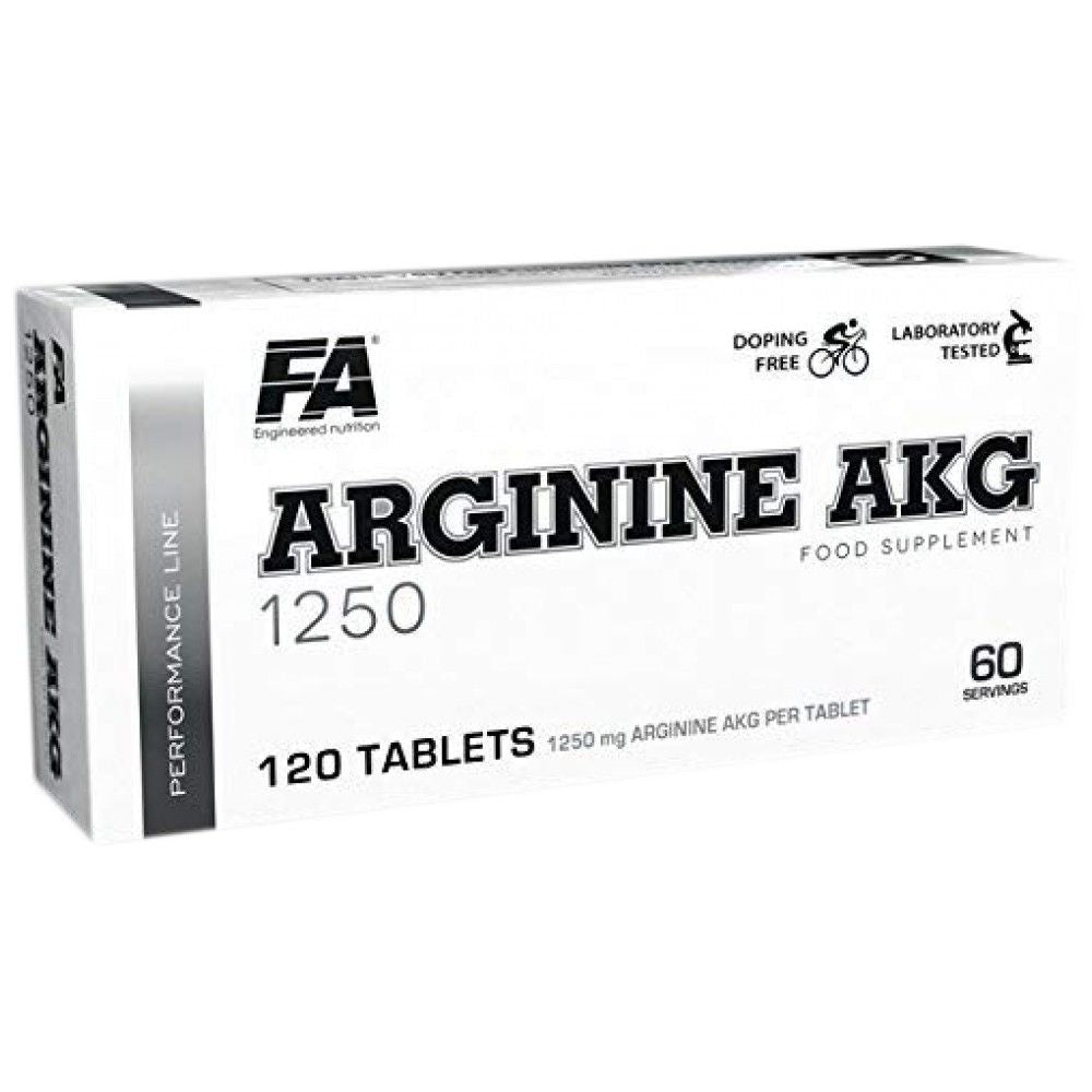 Arginino AKG / AAKG 1250 mg - 120 tablečių