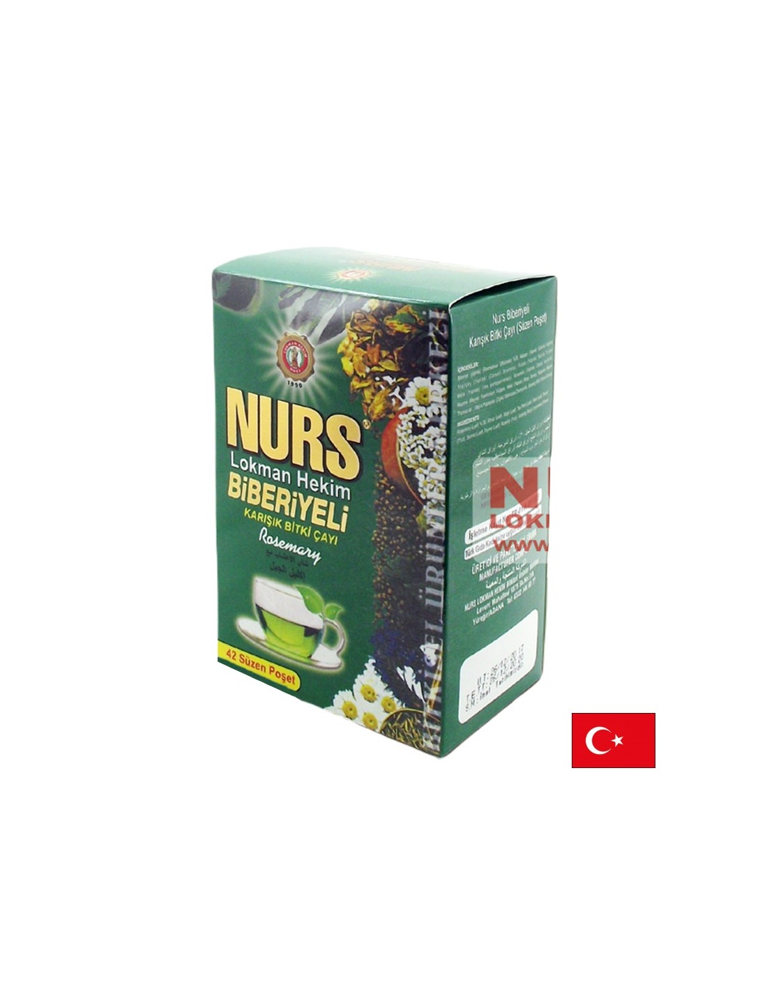 Herbal tea with rosemary, 42 filter bags