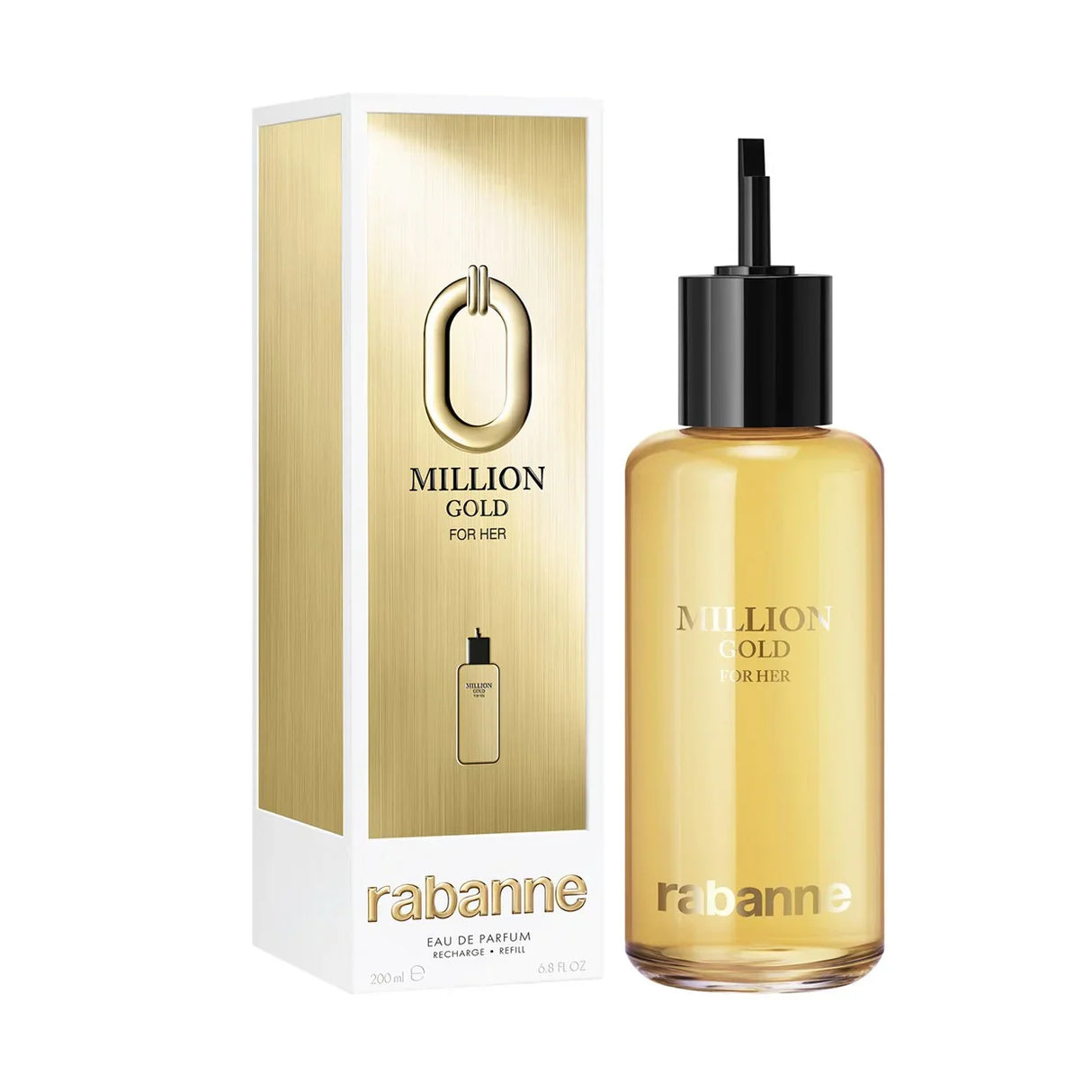 Rabane Million Gold For Her Eau de Perfum 200ml Refille