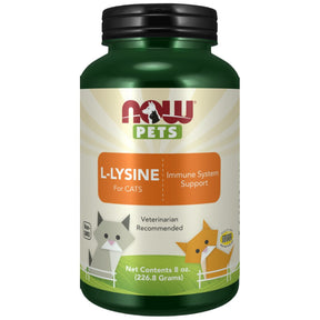L-Lysine Powder | for Cats - 226.8 grams - Nutra Best Europe