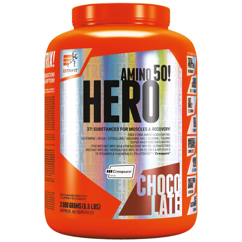 Hero amino 50 - 3000 gramas