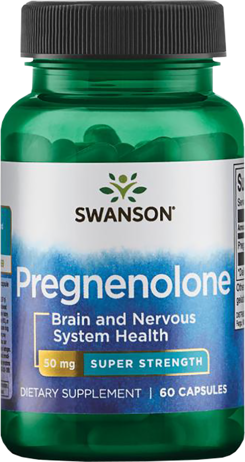 Pregnenolone - Super Strength 50mg. / 60 Caps - 0 - Feel You