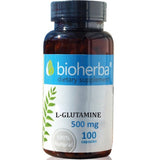 L -Glutamina 500 mg - 100 cápsulas