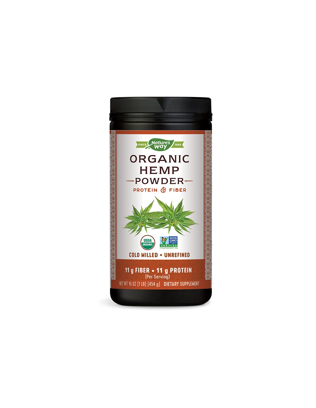 Henneppoeder Biologisch / Hennep met Proteïne en Vezels x 454 g <tc>Nature’s Way</tc>