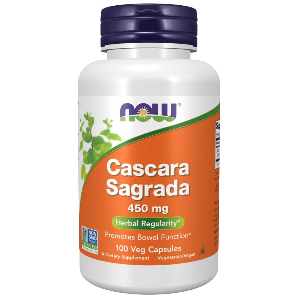 Cascara Sagrada 450 mg - 100 kapsulių