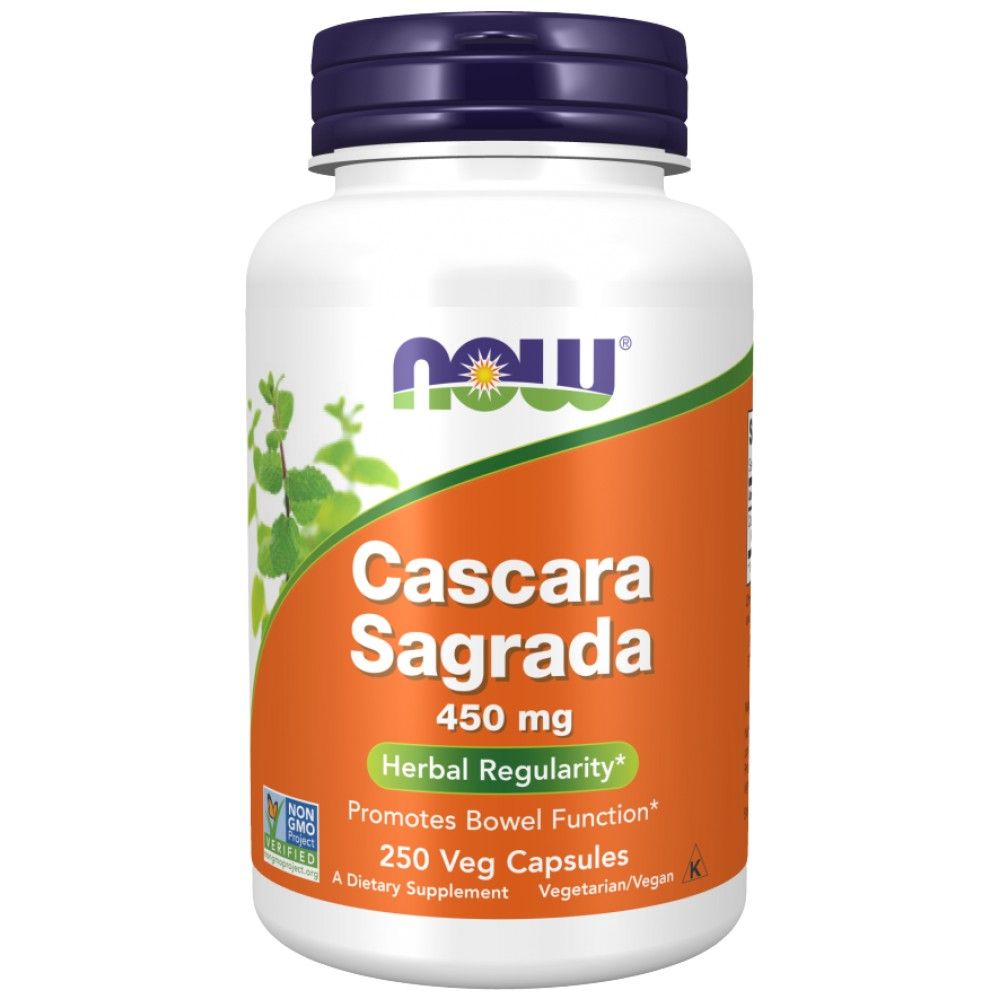 Cascara Sagrada 450 mg - 250 capsules