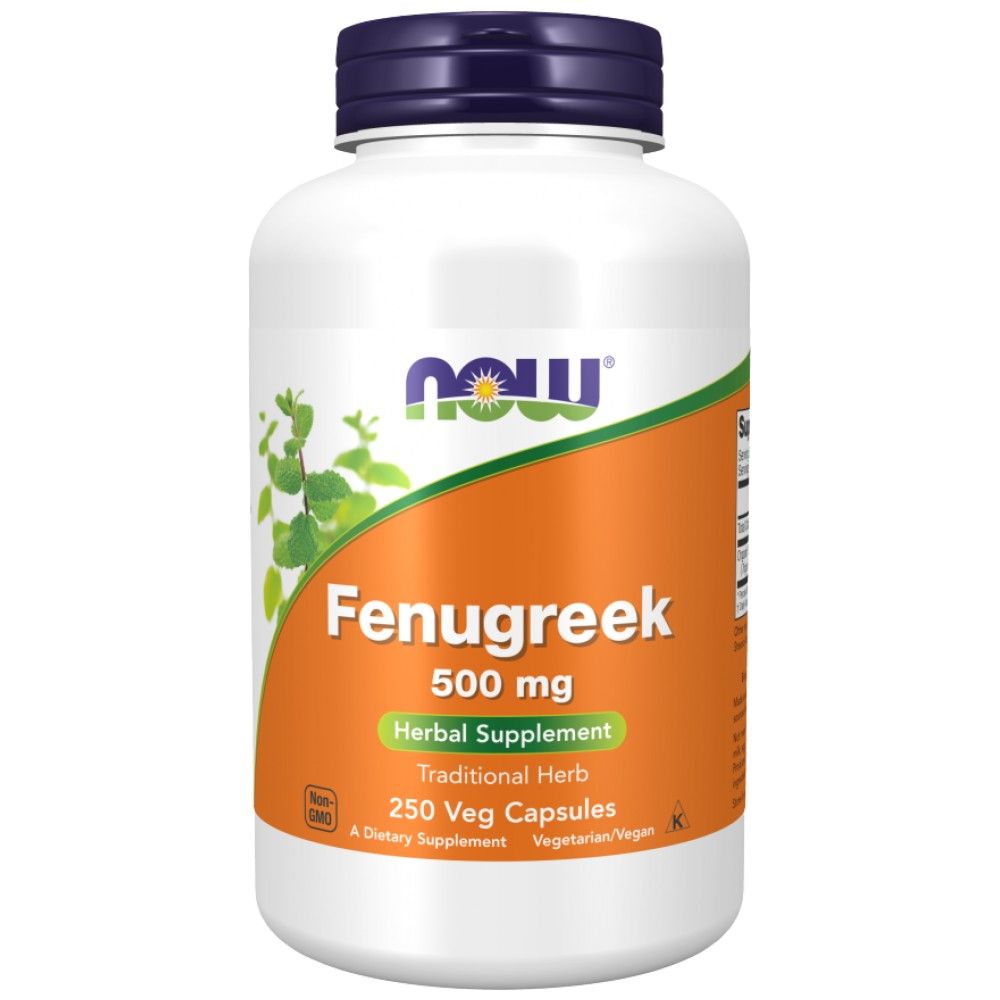 500 mg „Fenugreek“ - 250 kapsulės