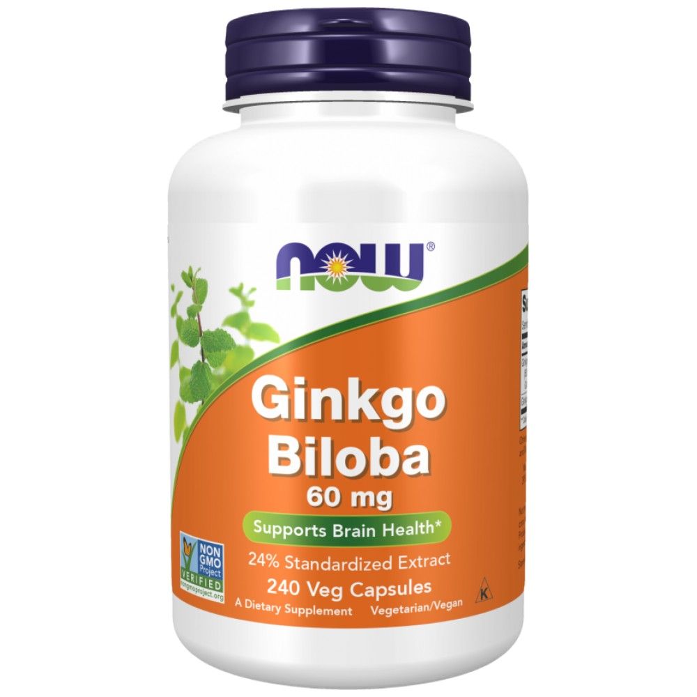 Ginkgo Biloba 60 mg - 60 kapslit