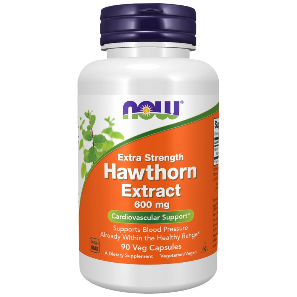 Hawthorn Extract 600 mg | Extra Strength - 90 капсули