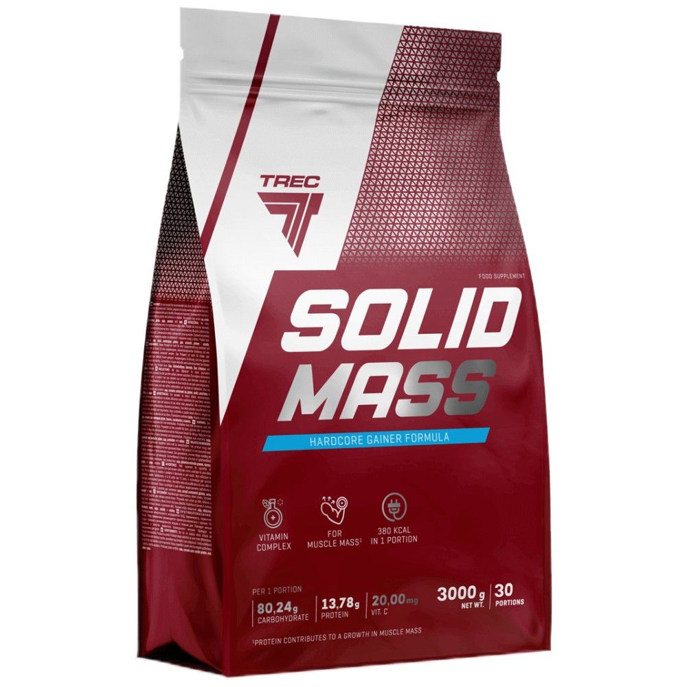 Solid Mass | Hardcore Gainer Formula - 3000 grams