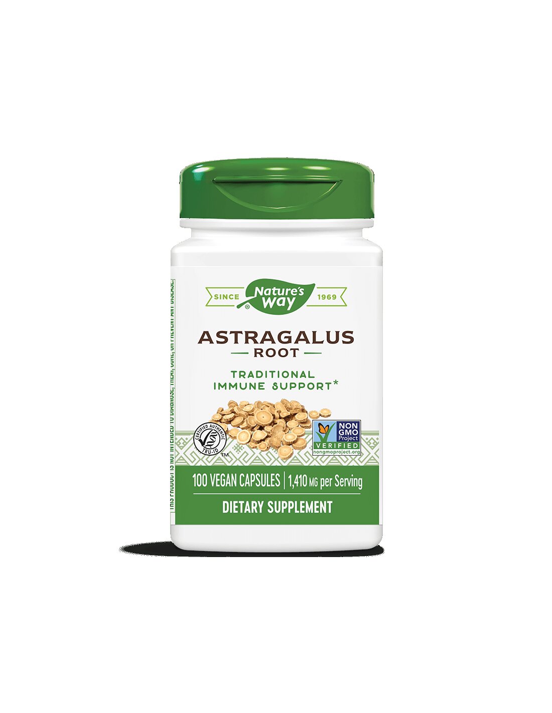 Stiprus imunitetas ir energija - Astragalus, 470 mg, 100 kapsulių gamtos būdas