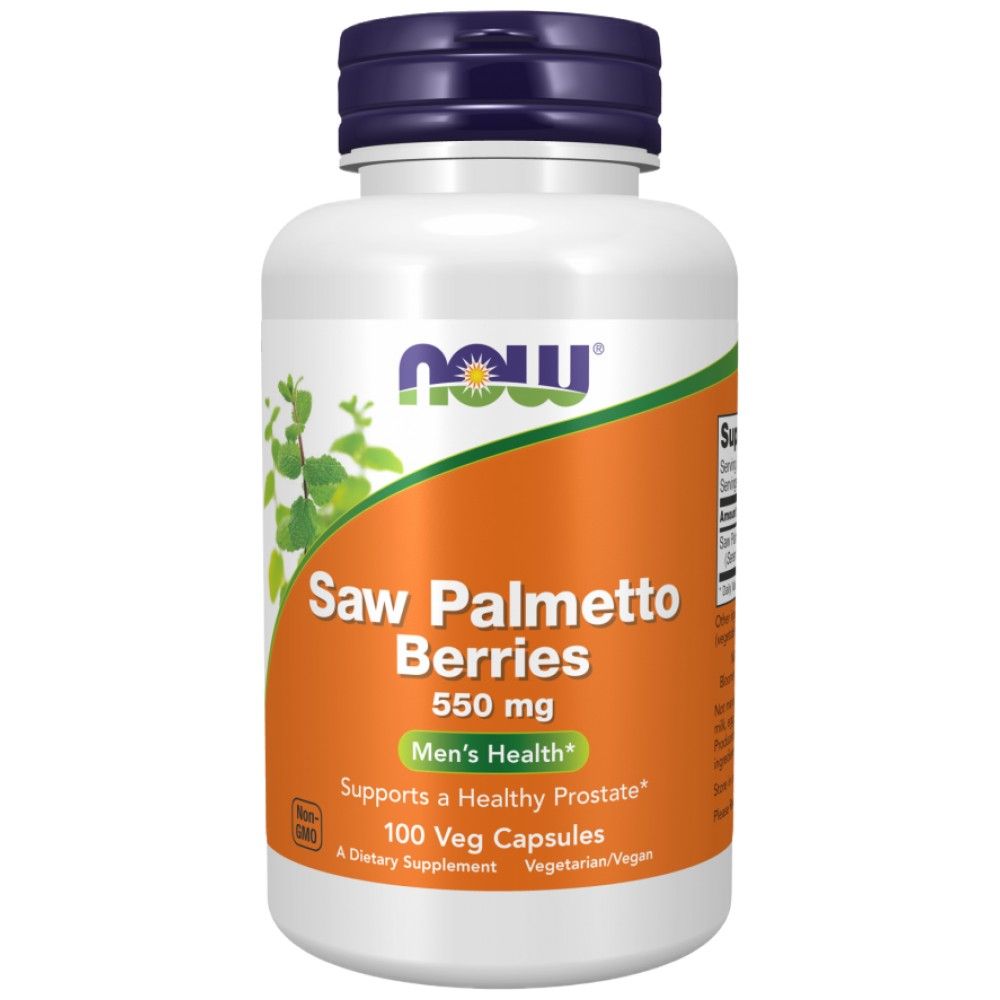 Saw Palmetto Berries 550 mg - 250 cápsulas