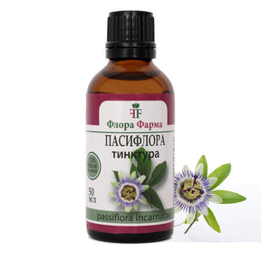 Passionflower 750 mg - tincture 50 ml FLORA FARMA - Nutra Best Europe