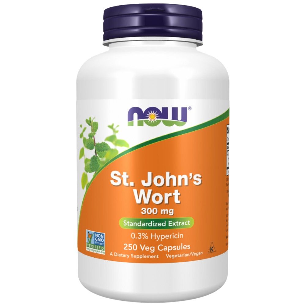 Šv. John's Wort 300 mg - 250 kapsulės