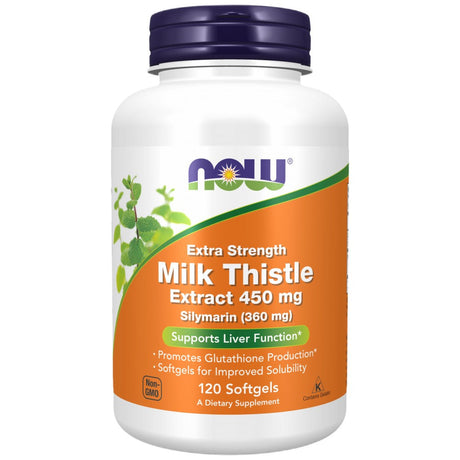 Silymarin Milk Thistle Extract 450 mg - 120 Гел капсули - Feel You