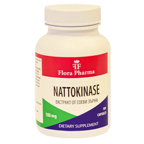 Натокиназа / Nattokinase 2000FU (100mg) /100 капсули, 100 дози/ - Feel You