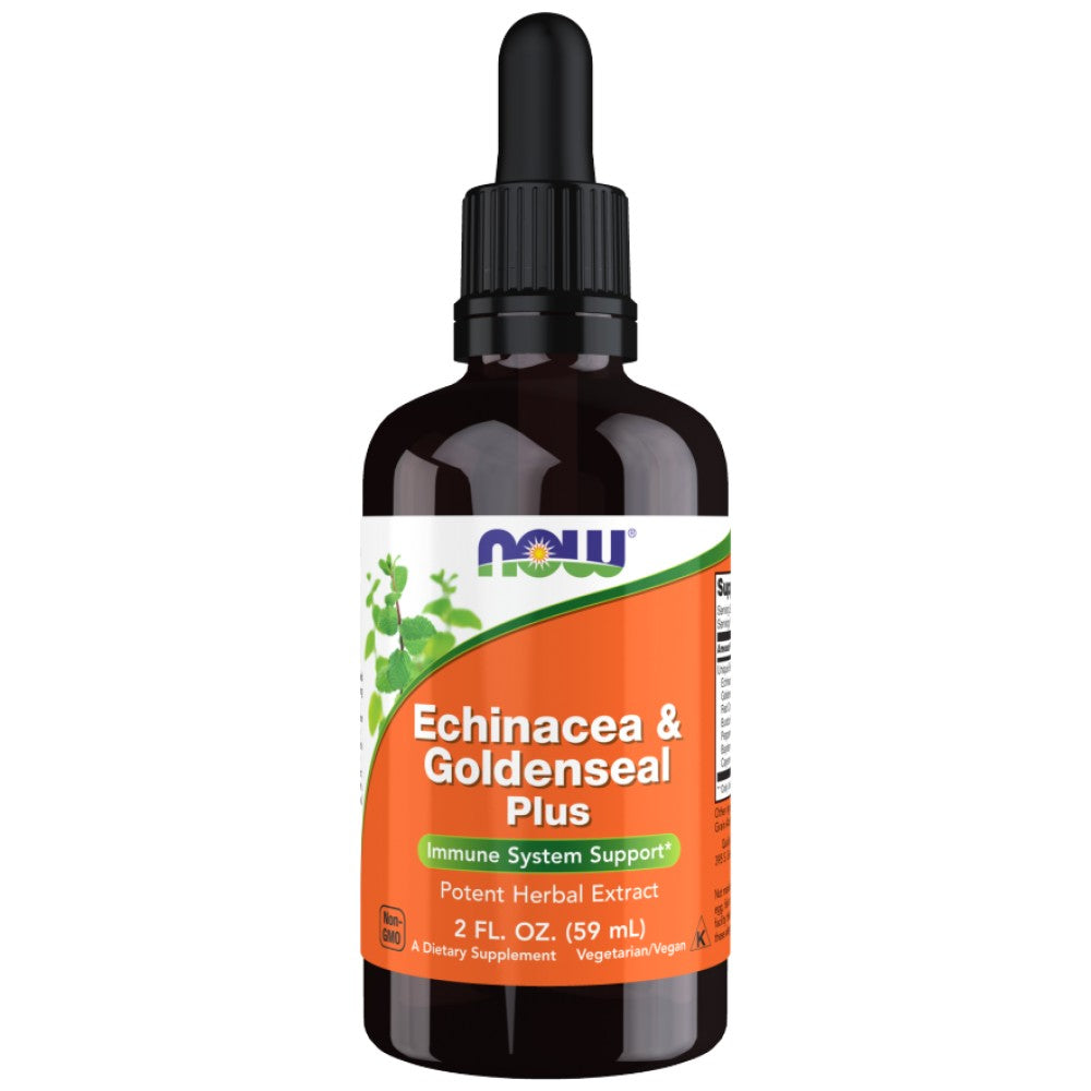 Echinacea ja Goldenseal Plus - 60 ml