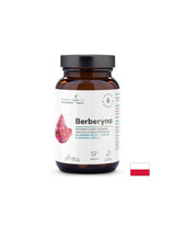 Blood sugar and cholesterol control - Berberine, 490 mg x 60 capsules Aura Herbals