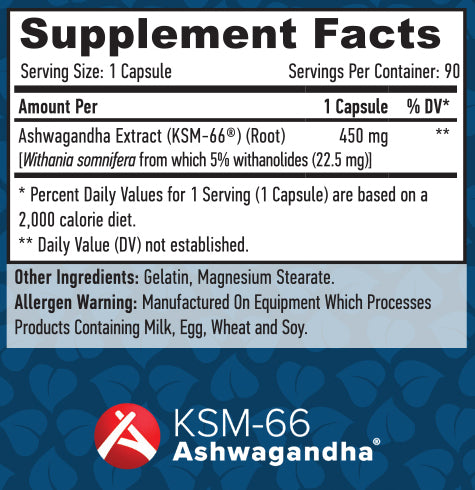 Ashwagandha KSM-Shh / 90 Fallen