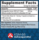 Ashwagandha KSM-shh / 90 armadilhas