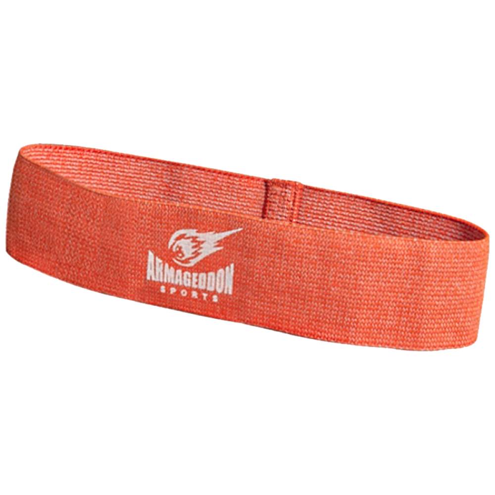Elastisch trainen van textiel voor beentraining - Oranje - 5 kg tot 10 kg