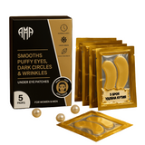 Eye patches with collagen and gold essence - /5 pcs. in a box/